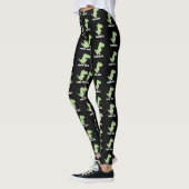kerstboom T Rex Dinosaur Funny Gift Leggings (Links)