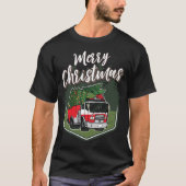 kerstboom t-shirt (Voorkant)