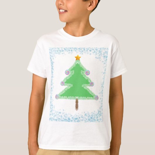 Kerstboom T-shirt (Voorkant)