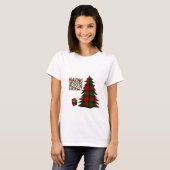kerstboom t-shirt (Voorkant volledig)