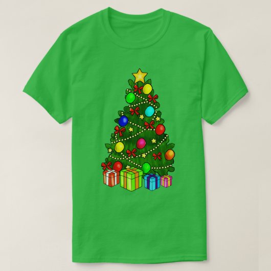 kerstboom t-shirt (Design voorkant)