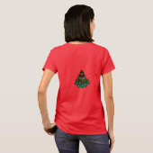 Kerstboom t-shirt (Achterkant volledig)