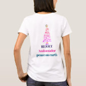 Kerstboom T-shirt (Achterkant)