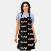 Kerstboom Taart Matching Family Party Mama Schort (Gedragen)