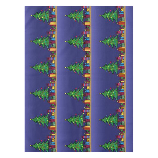 kerstboom tafelkleed (Voorkant)