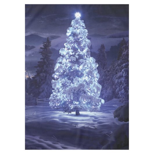 kerstboom tafelkleed (Voorkant)