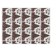 kerstboom tafelkleed (Voorkant (Horizontaal))