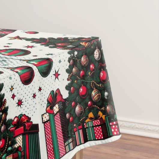 kerstboom tafelkleed (Voorbeeld)