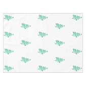 kerstboom tafelkleed (Voorkant (Horizontaal))