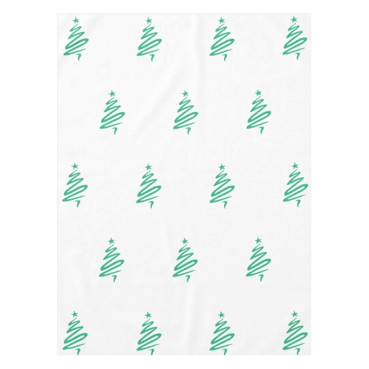 kerstboom tafelkleed (Voorkant)