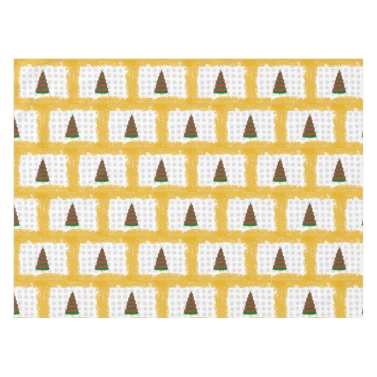 kerstboom tafelkleed (Voorkant (Horizontaal))