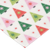 Kerstboom tafelkleed in mid-century modern stijl (Gekanteld)