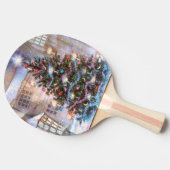 kerstboom  tafeltennisbatje (Zijkant)