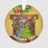 Kerstboom Teddy Bear Surprise Ornament (voorkant)