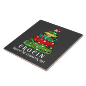 Kerstboom Tegeltje (Zijkant)