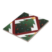 kerstboom tegeltje (Zijkant)