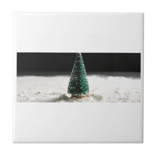 kerstboom tegeltje (Voorkant)