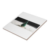 kerstboom tegeltje (Zijkant)