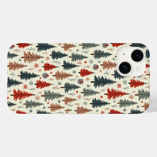 Kerstboom telefoonhoesje Case-Mate iPhone case (Achterkant (horizontaal))