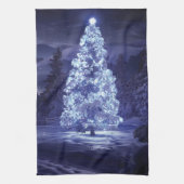 kerstboom theedoek (Verticaal)