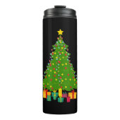 kerstboom thermosbeker (Voorkant)