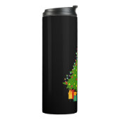 kerstboom thermosbeker (Gedraaid links)
