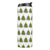 kerstboom thermosbeker (Gedraaid links)