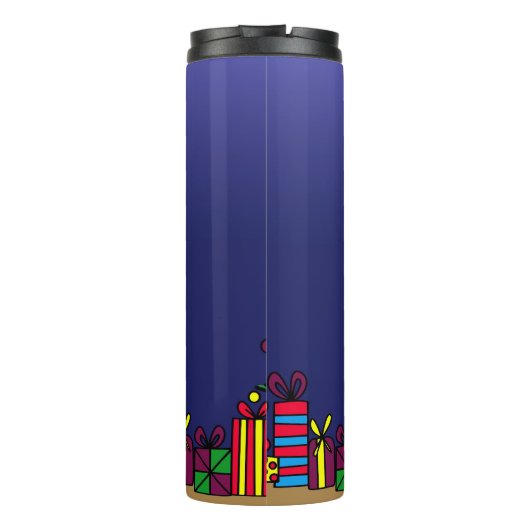 kerstboom thermosbeker (Achterkant)