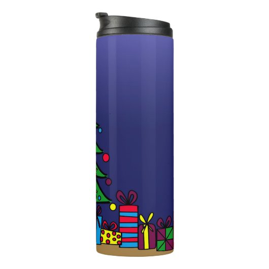 kerstboom thermosbeker (Geroteerd rechts)