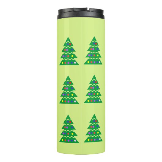 kerstboom thermosbeker (Achterkant)