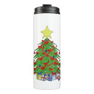 kerstboom thermosbeker