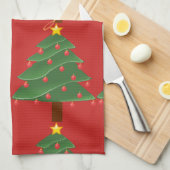 Kerstboom Thunder_Cove Theedoek (Quarter Fold)
