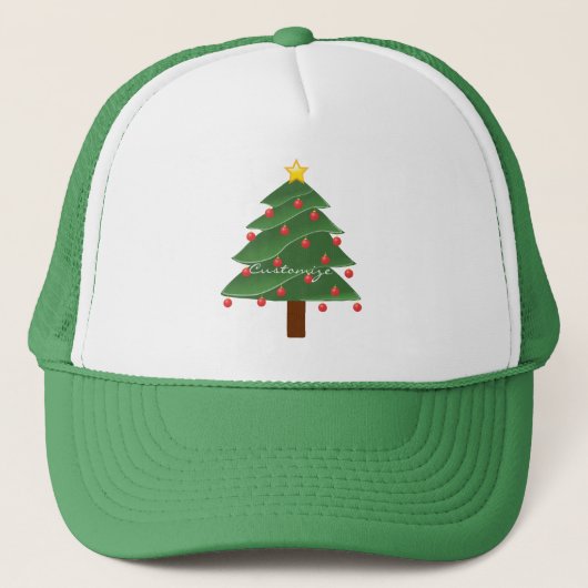 Kerstboom Thunder_Cove Trucker Pet (Voorkant)