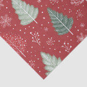 kerstboom tissuepapier (Detail)