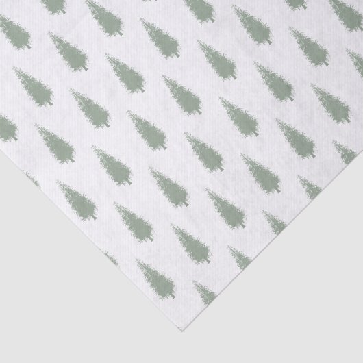 Kerstboom Tissuepapier (Detail)