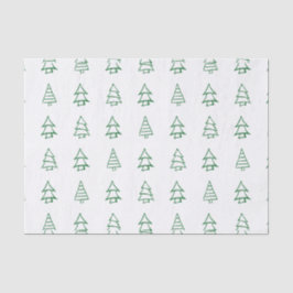 kerstboom tissuepapier