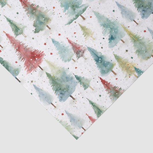 kerstboom tissuepapier (Detail)