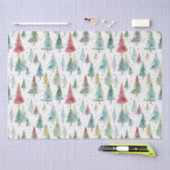 kerstboom tissuepapier (Craft)