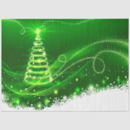 kerstboom tissuepapier