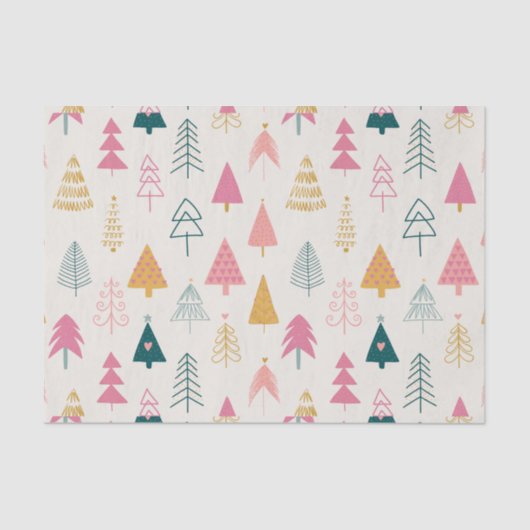 kerstboom tissuepapier (Voorkant)