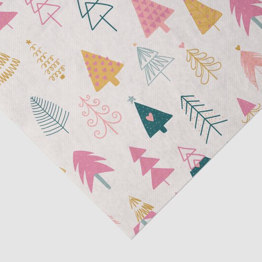 kerstboom tissuepapier (Detail)