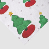 kerstboom tissuepapier (Detail)