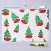 kerstboom tissuepapier (Craft)