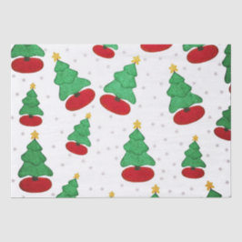 kerstboom tissuepapier