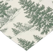 Kerstboom Toile De Jouy Groen Tafelkleed (Hoek)