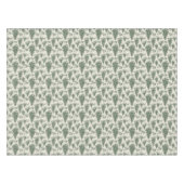 Kerstboom Toile De Jouy Groen Tafelkleed (Voorkant (Horizontaal))
