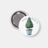 Kerstboom Topiary Magneet (Voorkant / Achterkant)