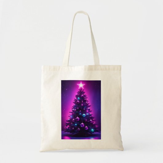 Kerstboom Tote Bag (Voorkant)