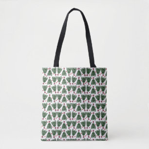 kerstboom tote bag