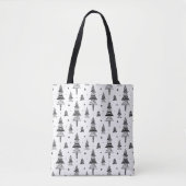 kerstboom tote bag (Voorkant)